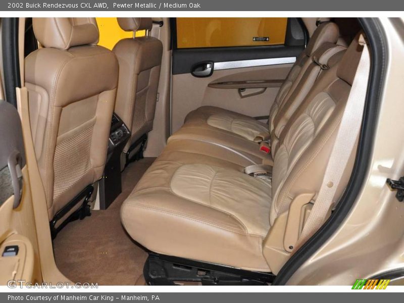 Pewter Metallic / Medium Oak 2002 Buick Rendezvous CXL AWD
