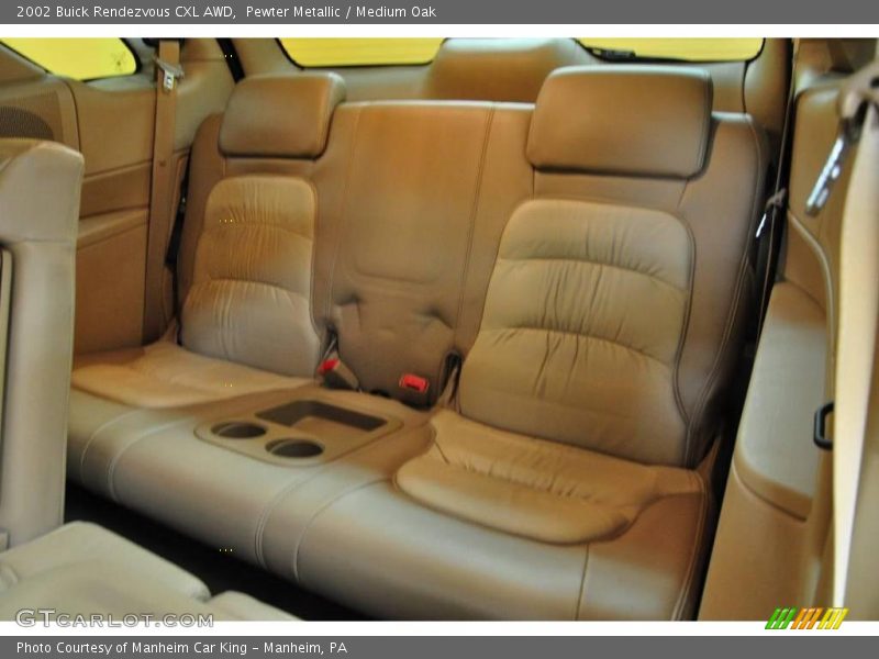 Pewter Metallic / Medium Oak 2002 Buick Rendezvous CXL AWD
