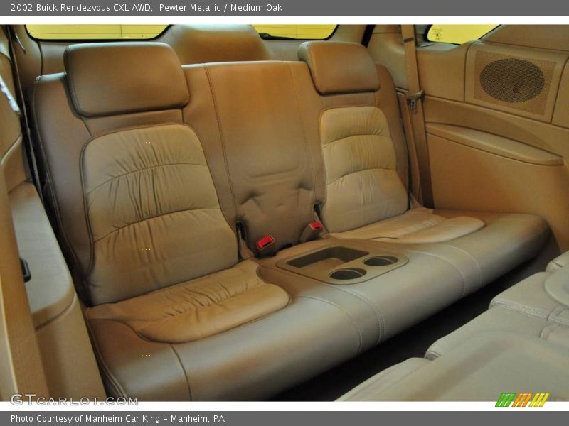 Pewter Metallic / Medium Oak 2002 Buick Rendezvous CXL AWD