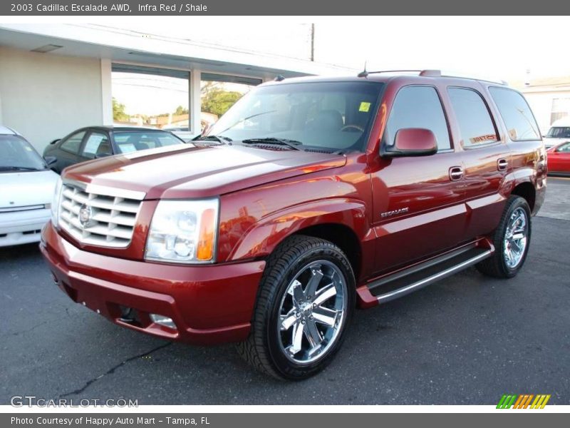 Infra Red / Shale 2003 Cadillac Escalade AWD