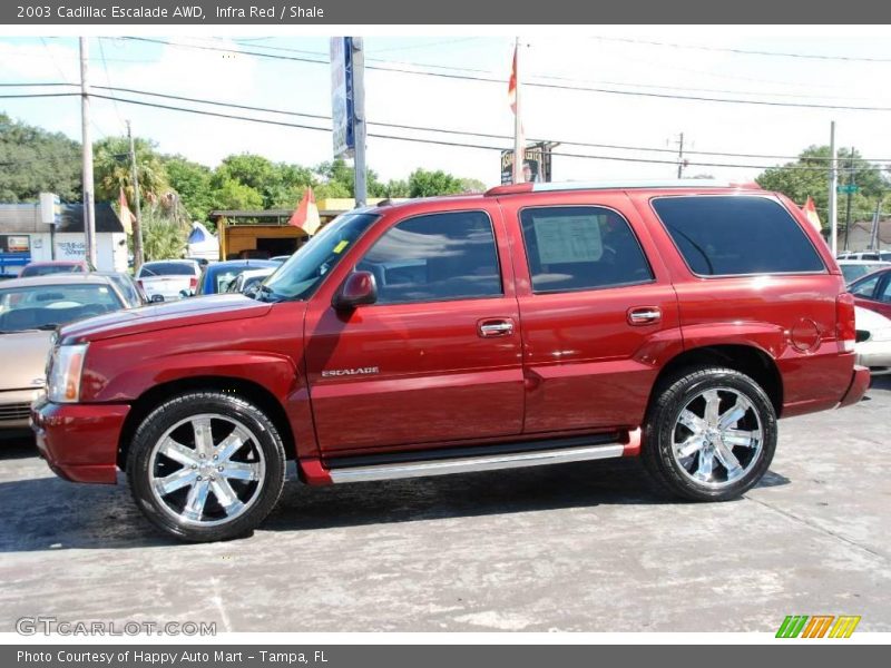 Infra Red / Shale 2003 Cadillac Escalade AWD