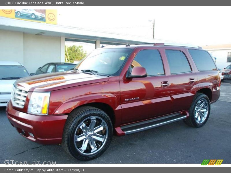 Infra Red / Shale 2003 Cadillac Escalade AWD