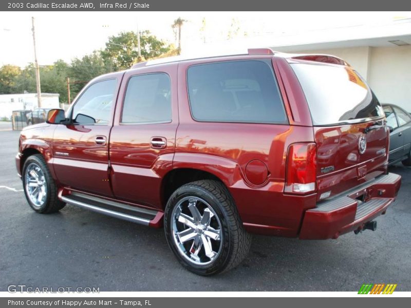 Infra Red / Shale 2003 Cadillac Escalade AWD