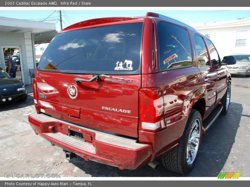 Infra Red / Shale 2003 Cadillac Escalade AWD