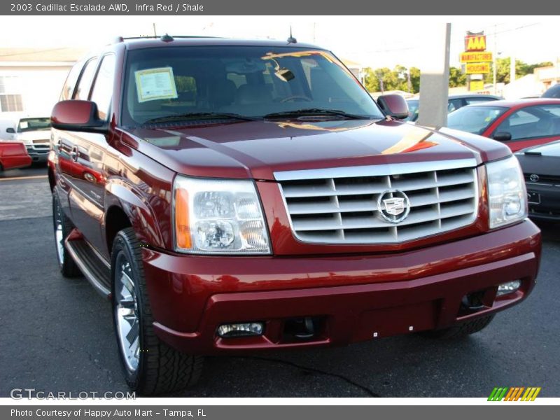 Infra Red / Shale 2003 Cadillac Escalade AWD