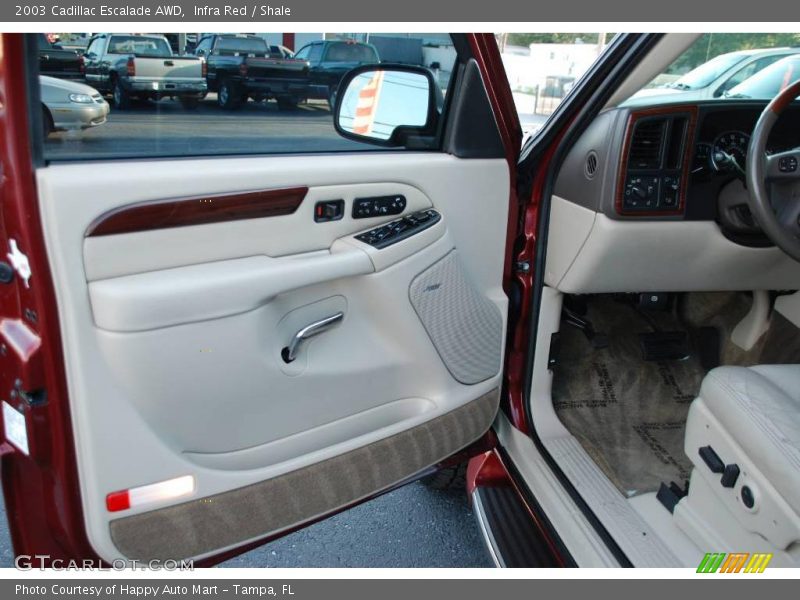 Infra Red / Shale 2003 Cadillac Escalade AWD