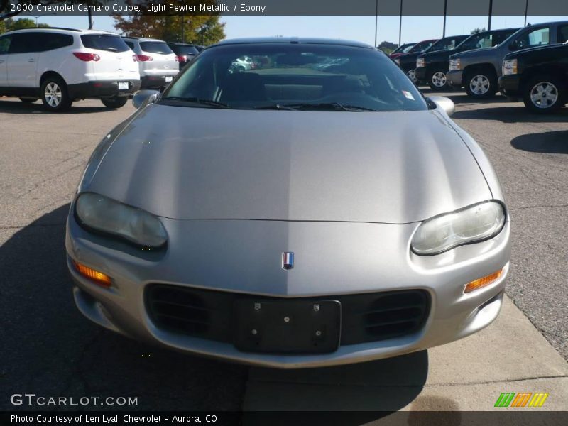 Light Pewter Metallic / Ebony 2000 Chevrolet Camaro Coupe