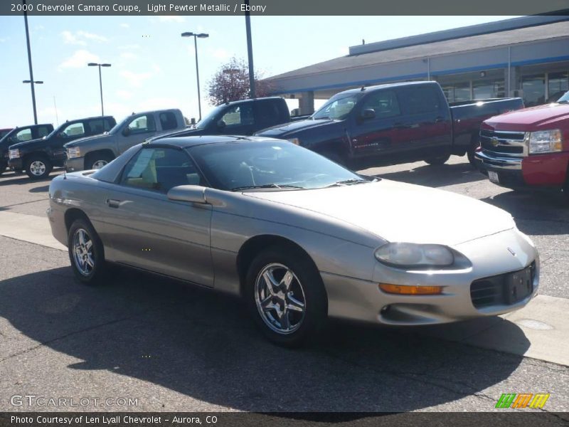 Light Pewter Metallic / Ebony 2000 Chevrolet Camaro Coupe