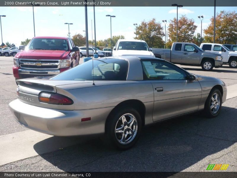 Light Pewter Metallic / Ebony 2000 Chevrolet Camaro Coupe