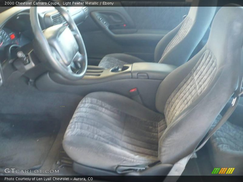 Light Pewter Metallic / Ebony 2000 Chevrolet Camaro Coupe