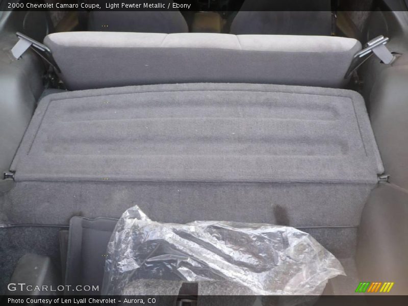 Light Pewter Metallic / Ebony 2000 Chevrolet Camaro Coupe