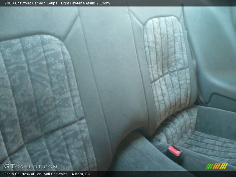 Light Pewter Metallic / Ebony 2000 Chevrolet Camaro Coupe