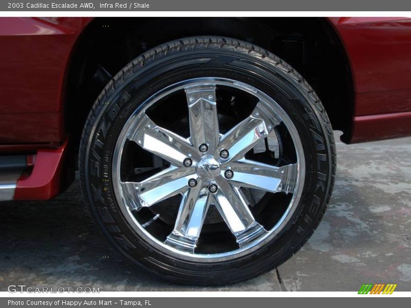 Infra Red / Shale 2003 Cadillac Escalade AWD