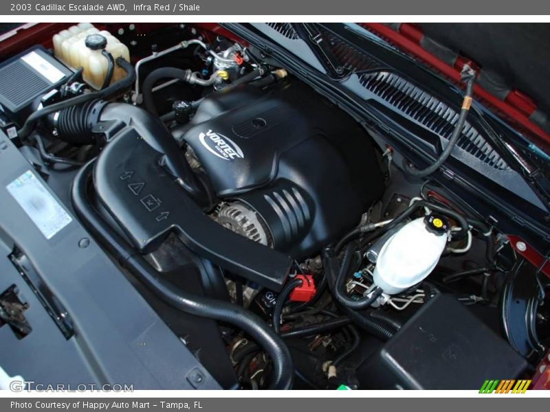 Infra Red / Shale 2003 Cadillac Escalade AWD