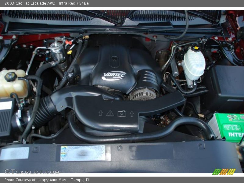 Infra Red / Shale 2003 Cadillac Escalade AWD