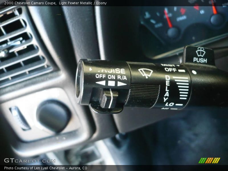 Light Pewter Metallic / Ebony 2000 Chevrolet Camaro Coupe