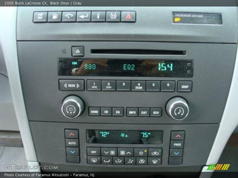 Black Onyx / Gray 2005 Buick LaCrosse CX