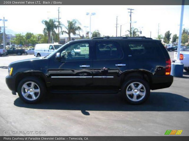 Black / Ebony 2009 Chevrolet Tahoe LTZ