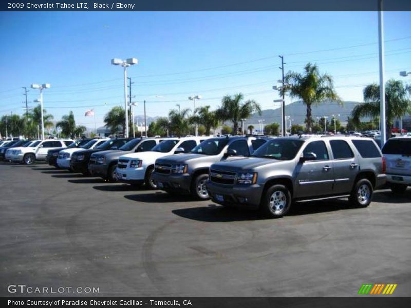 Black / Ebony 2009 Chevrolet Tahoe LTZ