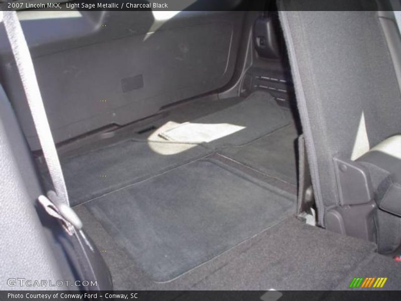 Light Sage Metallic / Charcoal Black 2007 Lincoln MKX