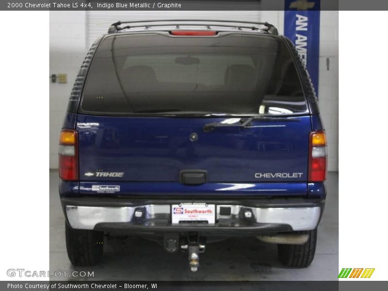 Indigo Blue Metallic / Graphite 2000 Chevrolet Tahoe LS 4x4