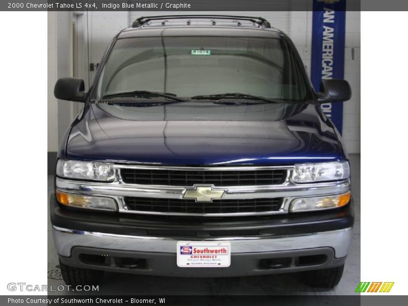 Indigo Blue Metallic / Graphite 2000 Chevrolet Tahoe LS 4x4