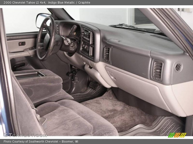 Indigo Blue Metallic / Graphite 2000 Chevrolet Tahoe LS 4x4