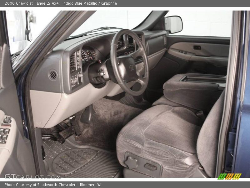 Indigo Blue Metallic / Graphite 2000 Chevrolet Tahoe LS 4x4