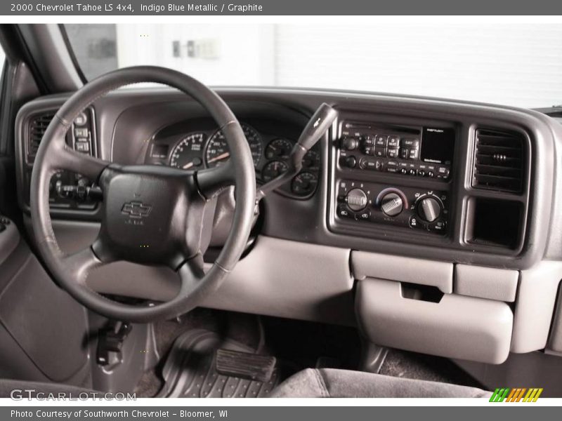 Indigo Blue Metallic / Graphite 2000 Chevrolet Tahoe LS 4x4