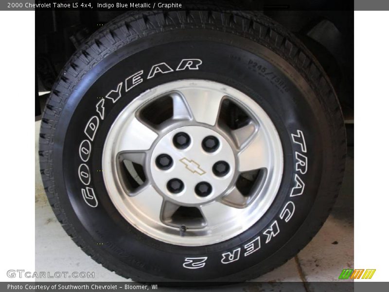 Indigo Blue Metallic / Graphite 2000 Chevrolet Tahoe LS 4x4
