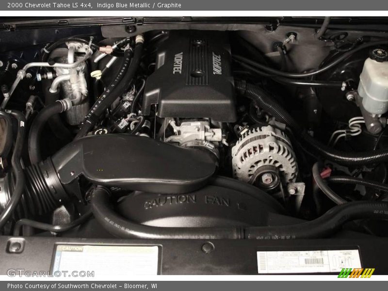 Indigo Blue Metallic / Graphite 2000 Chevrolet Tahoe LS 4x4