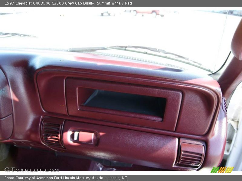 Summit White / Red 1997 Chevrolet C/K 3500 C3500 Crew Cab Dually