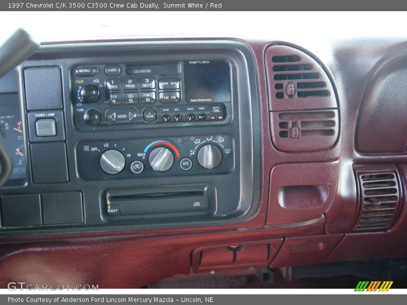 Summit White / Red 1997 Chevrolet C/K 3500 C3500 Crew Cab Dually