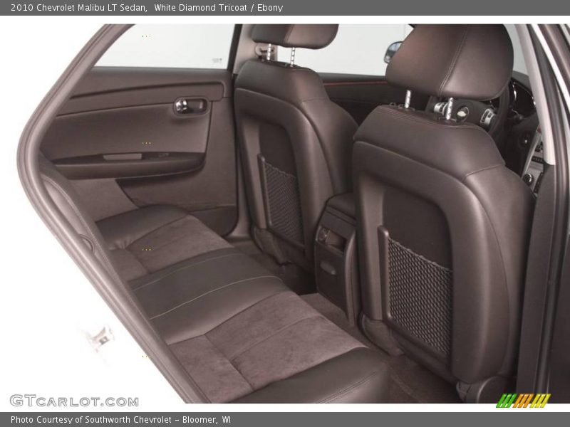 White Diamond Tricoat / Ebony 2010 Chevrolet Malibu LT Sedan