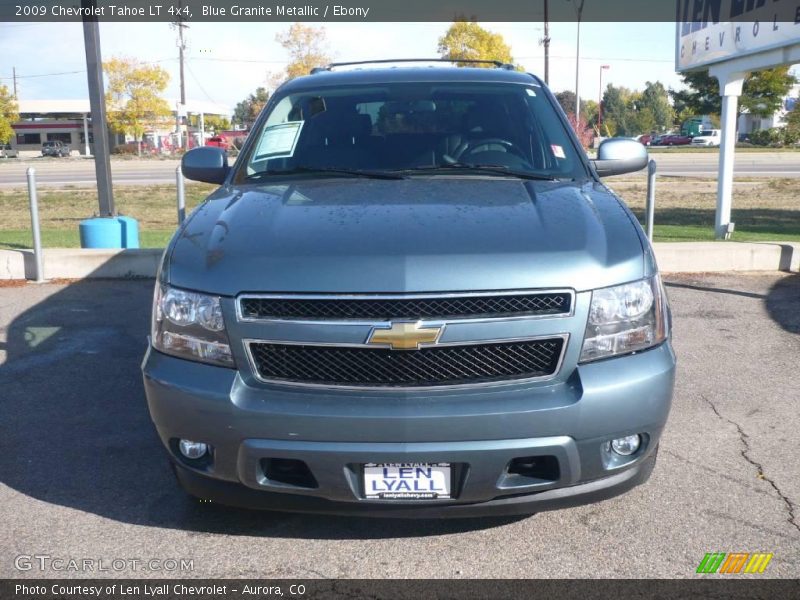 Blue Granite Metallic / Ebony 2009 Chevrolet Tahoe LT 4x4