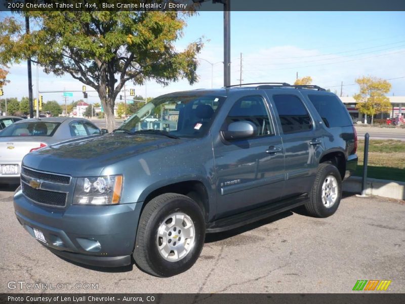 Blue Granite Metallic / Ebony 2009 Chevrolet Tahoe LT 4x4