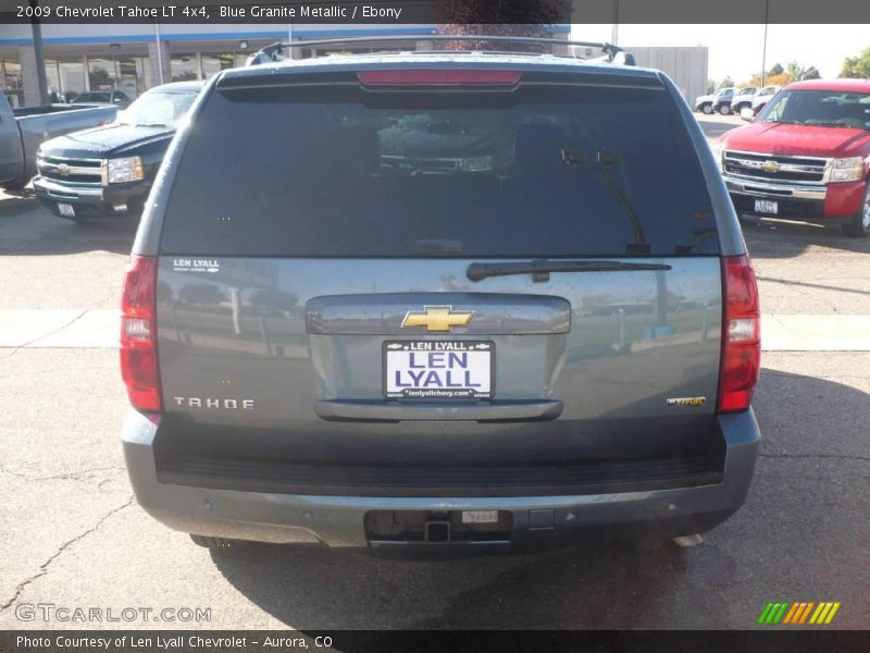 Blue Granite Metallic / Ebony 2009 Chevrolet Tahoe LT 4x4