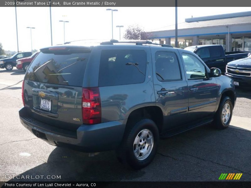 Blue Granite Metallic / Ebony 2009 Chevrolet Tahoe LT 4x4