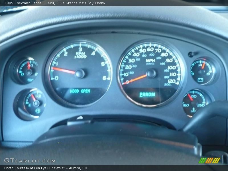 Blue Granite Metallic / Ebony 2009 Chevrolet Tahoe LT 4x4