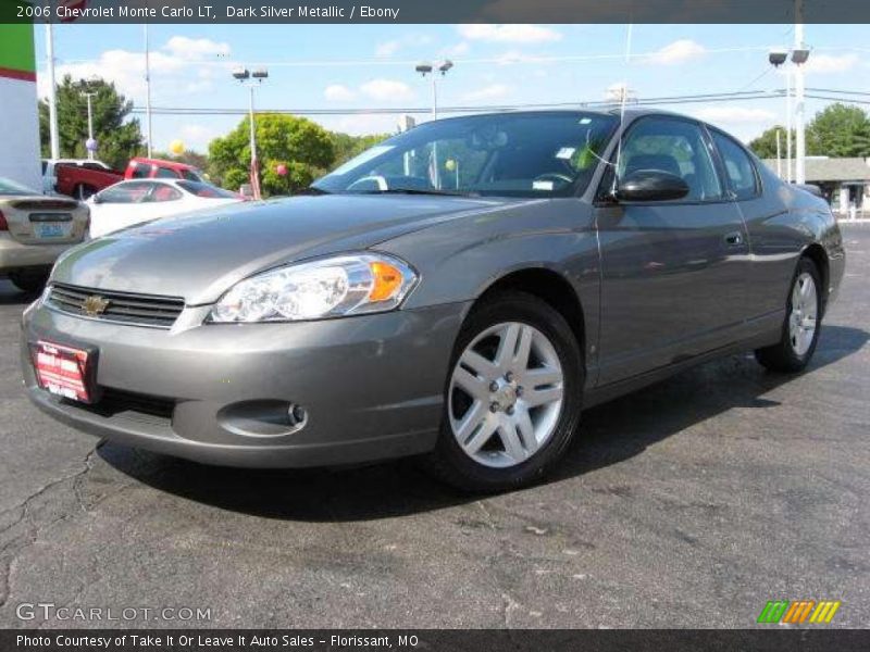 Dark Silver Metallic / Ebony 2006 Chevrolet Monte Carlo LT