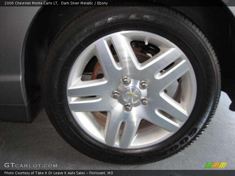 Dark Silver Metallic / Ebony 2006 Chevrolet Monte Carlo LT