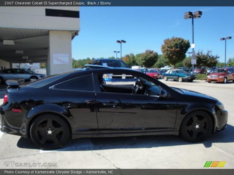 Black / Ebony 2007 Chevrolet Cobalt SS Supercharged Coupe