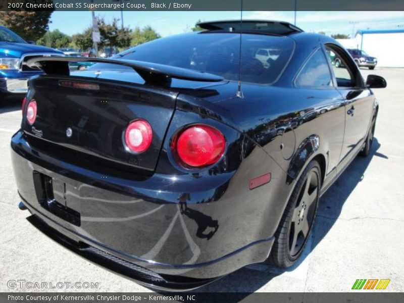 Black / Ebony 2007 Chevrolet Cobalt SS Supercharged Coupe