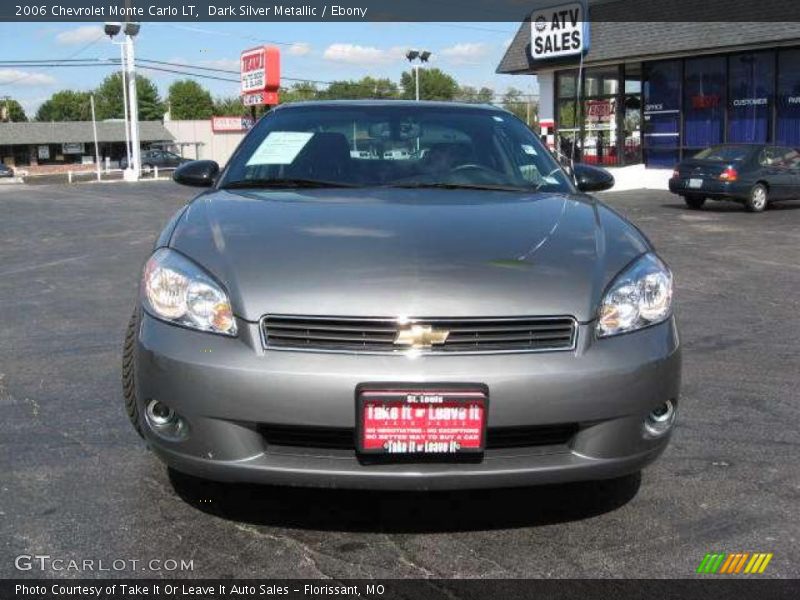 Dark Silver Metallic / Ebony 2006 Chevrolet Monte Carlo LT