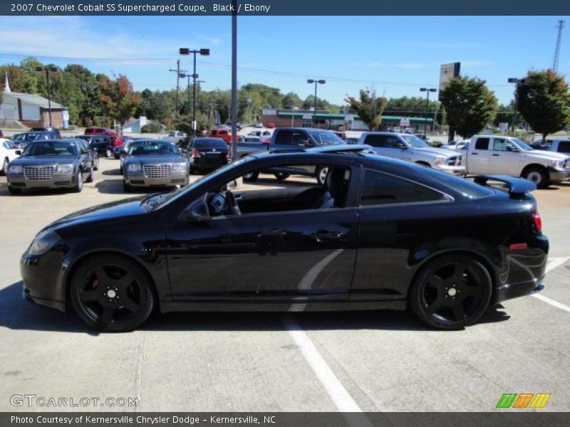 Black / Ebony 2007 Chevrolet Cobalt SS Supercharged Coupe