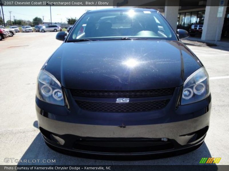 Black / Ebony 2007 Chevrolet Cobalt SS Supercharged Coupe