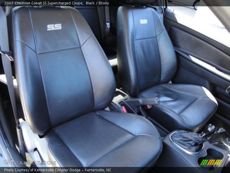 Black / Ebony 2007 Chevrolet Cobalt SS Supercharged Coupe