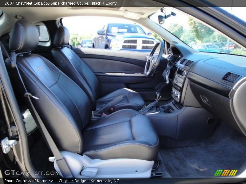 Black / Ebony 2007 Chevrolet Cobalt SS Supercharged Coupe