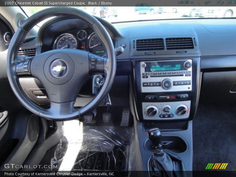 Black / Ebony 2007 Chevrolet Cobalt SS Supercharged Coupe