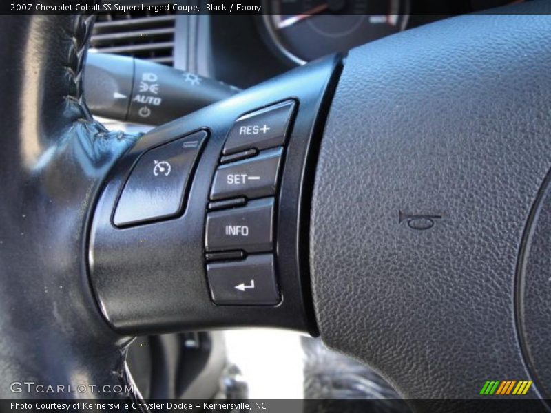 Black / Ebony 2007 Chevrolet Cobalt SS Supercharged Coupe